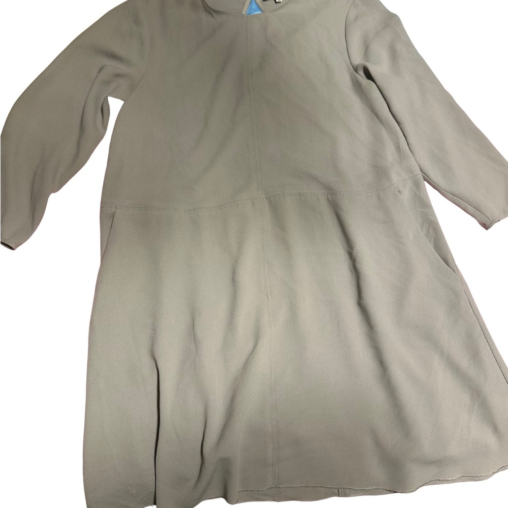 Wilfred Taupe Long Sleeve Dress